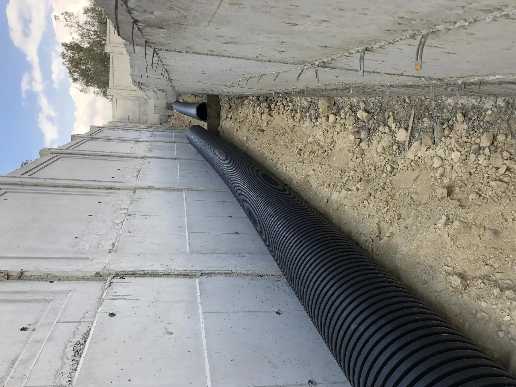 Technical works at a private property